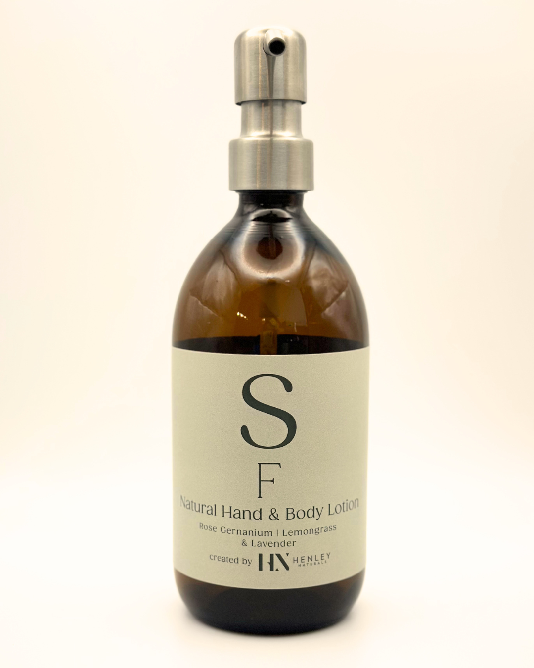 Silchester X Henley Naturals Hand & Body Lotion for Retail 300ml (minimum order 50 bottles)