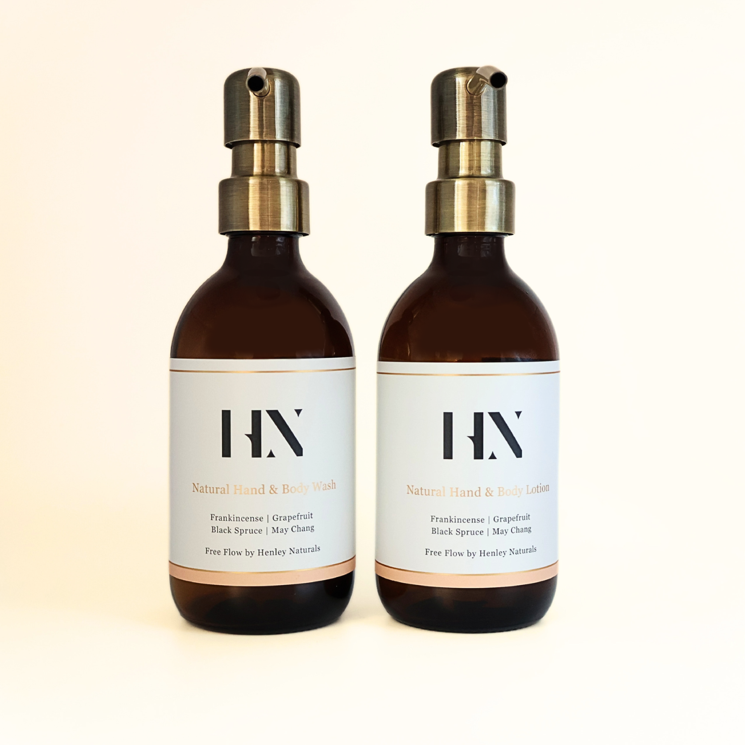 Free Flow Hand & Body Wash/Lotion Duo