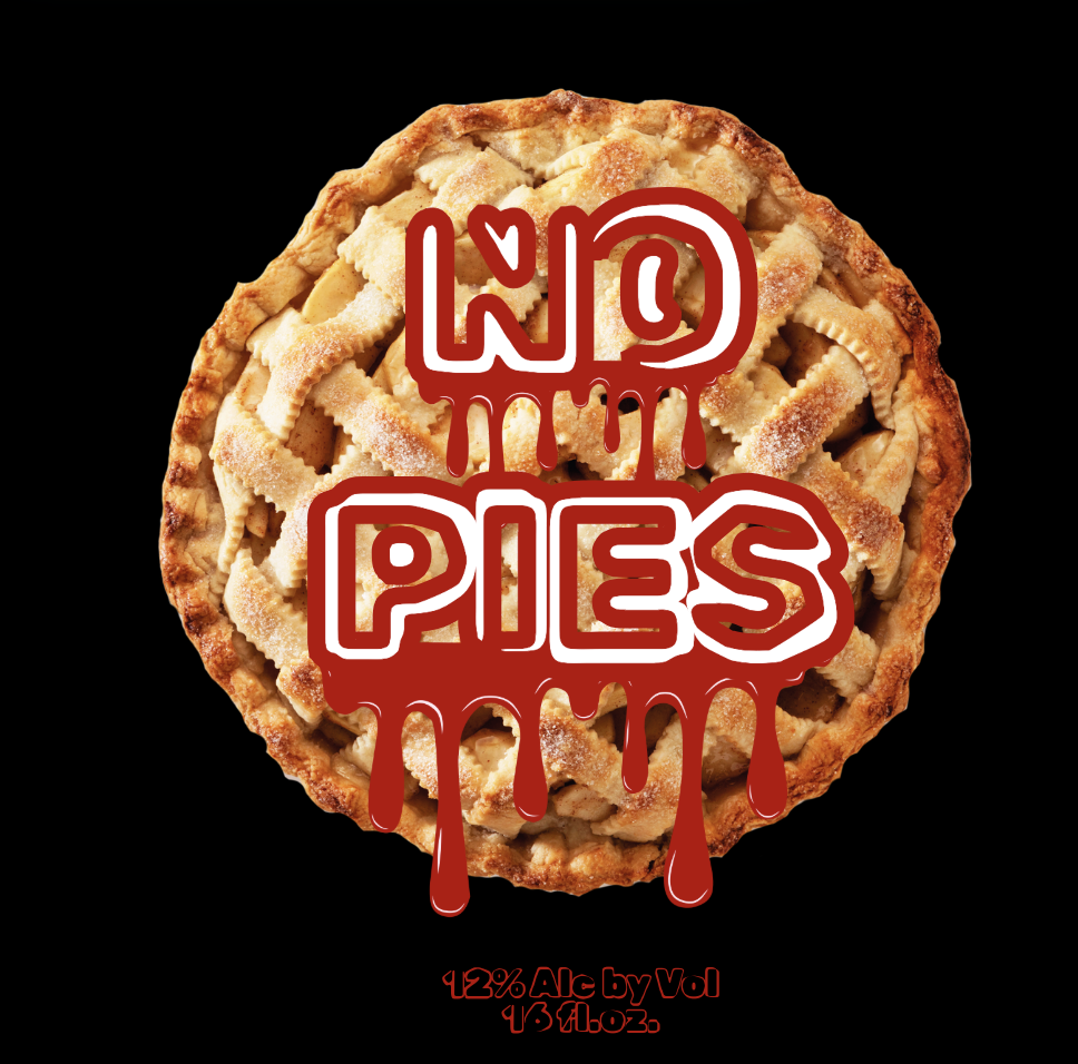 No Pies Label