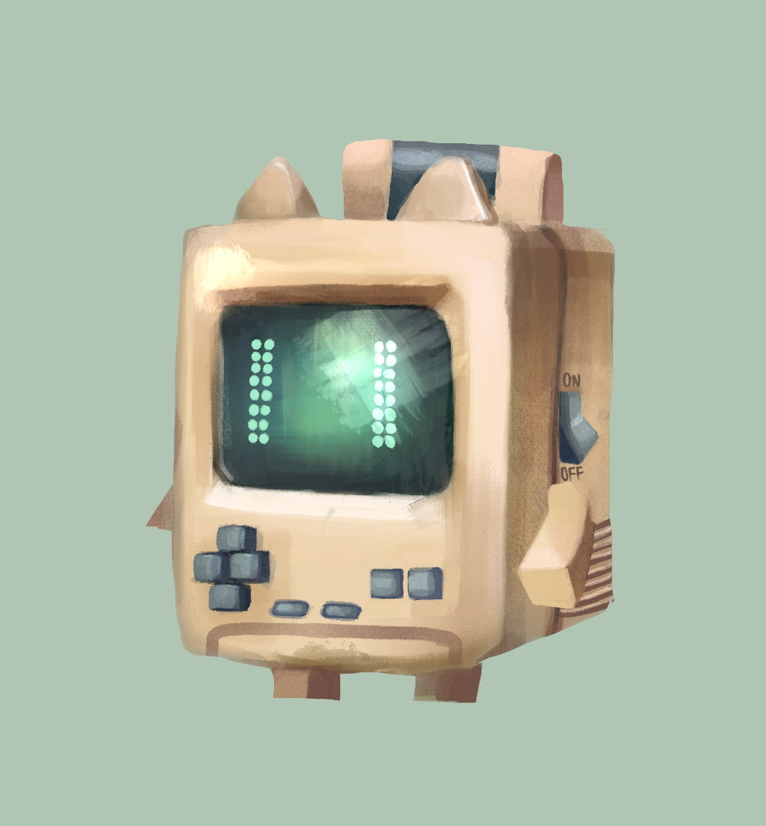 Little creature illustration