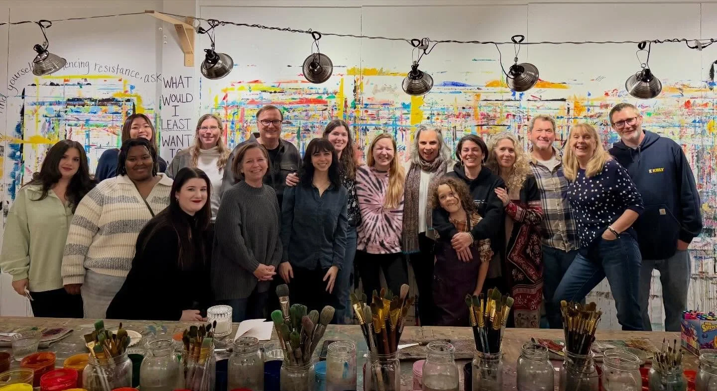 ✨Our 1st Surprise Party! ✨ Honoring and celebrating Lisa&rsquo;s 10th anniversary @projectwritenow. We had so much fun loving on her.