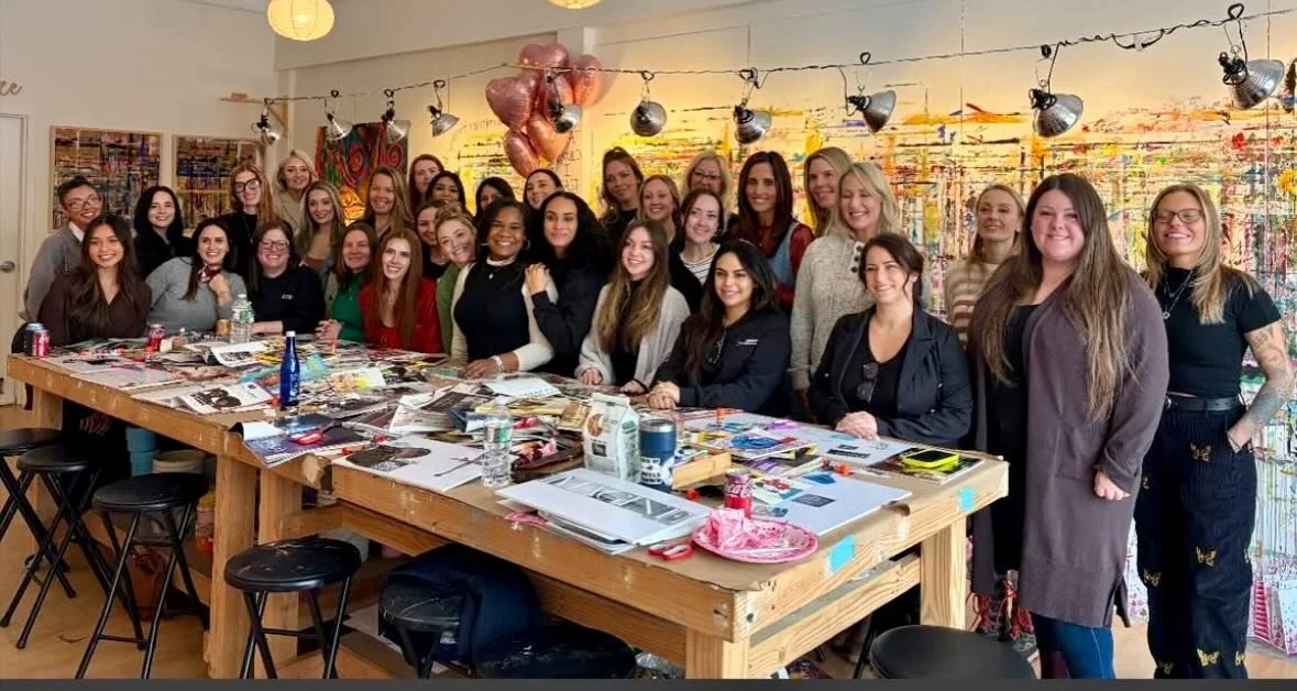 That&rsquo;s a wrap! ✨ Vision Board ✨ Season is complete. What an honor to host @thewomenscollectivenj , @seacrestrecoverycenternj, @discoveryinstitute_nj. Incredible women doing incredible things for their communities. 💖🎨💖
