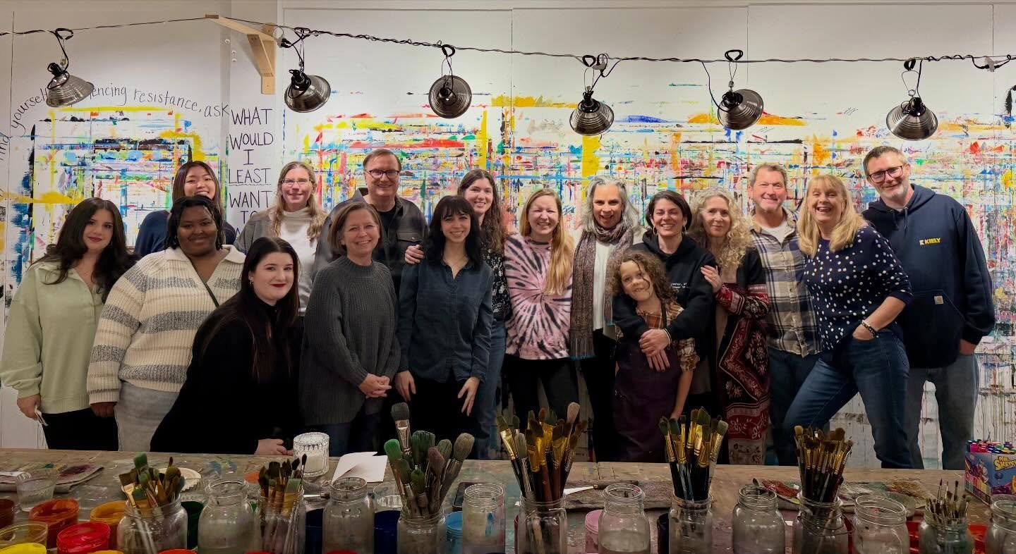 ✨Our 1st Surprise Party! ✨ Honoring and celebrating Lisa&rsquo;s 10th anniversary @projectwritenow. We had so much fun loving on her.