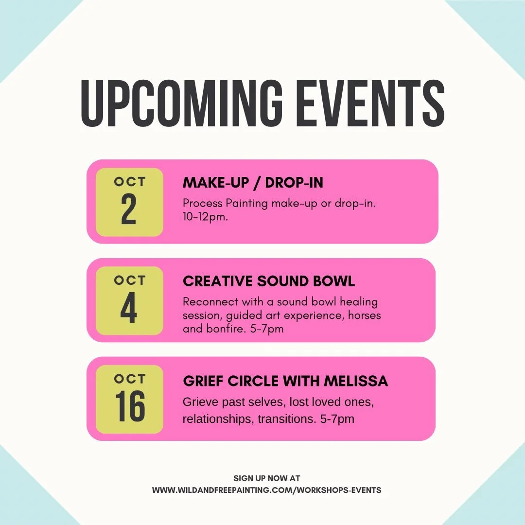 Come transition with us into Fall🍁

A little slowing down a little, a little turning inward and a little more time to reconnect with you&hellip; and us. 

Register 🔗 in bio 

#create #support #community