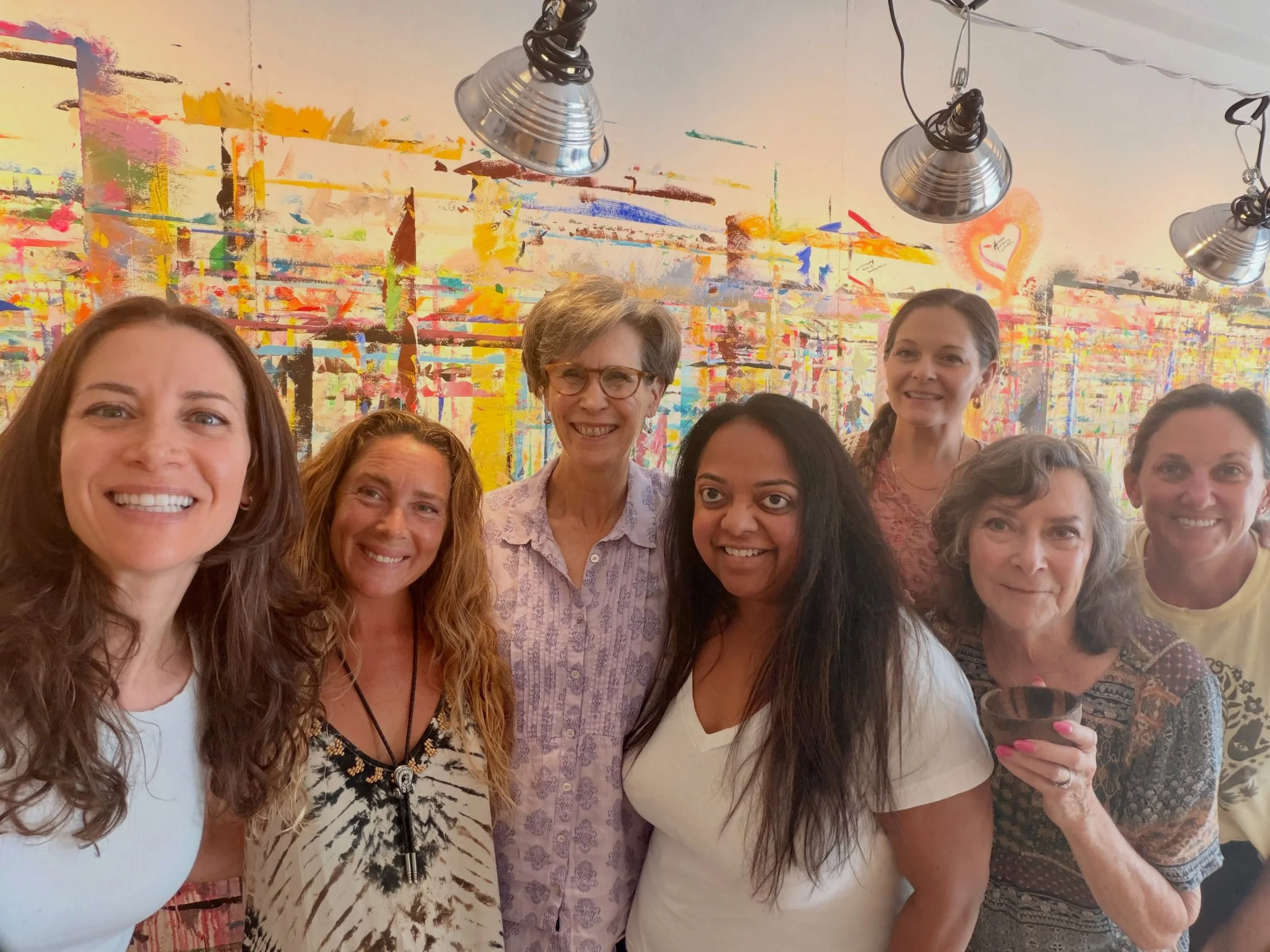Thank you to @casey_mauro for leading such a beautiful cacao ceremony this AM. Intimate, restorative and just what we needed. How lucky are we to have you for a few hours while you&rsquo;re back in NJ. 💖 ☀️🥰

#community #support #creativity