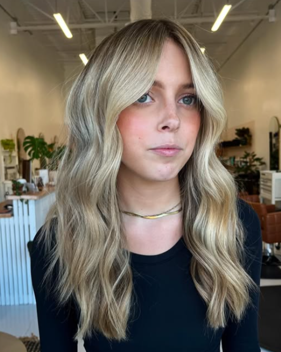Sandy Blonde with Blendy Roots by Emma
