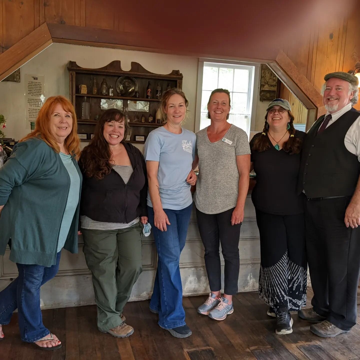 Last weekend we celebrated the opening of the fantastic Captain Fletcher's Inn at Navarro River Redwoods State Park!

We kicked the day off with a fun and very interesting talk by State Parks interpreter Michelle Levesque along with a discussion on a