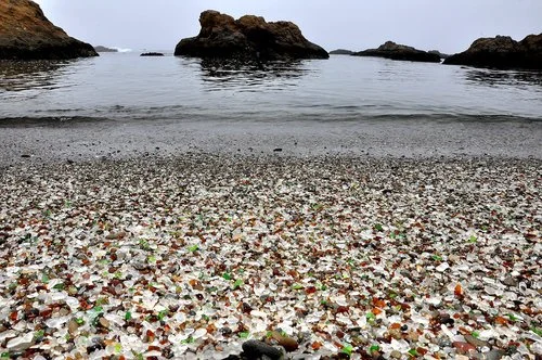 Glass Beach Information Table