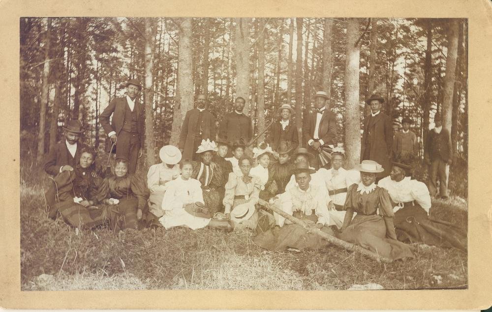 AME Zion Society outing circa 1884-6 photo courtesy of Gary Leveille Collection, Great Barrington Historical Society copy.jpg