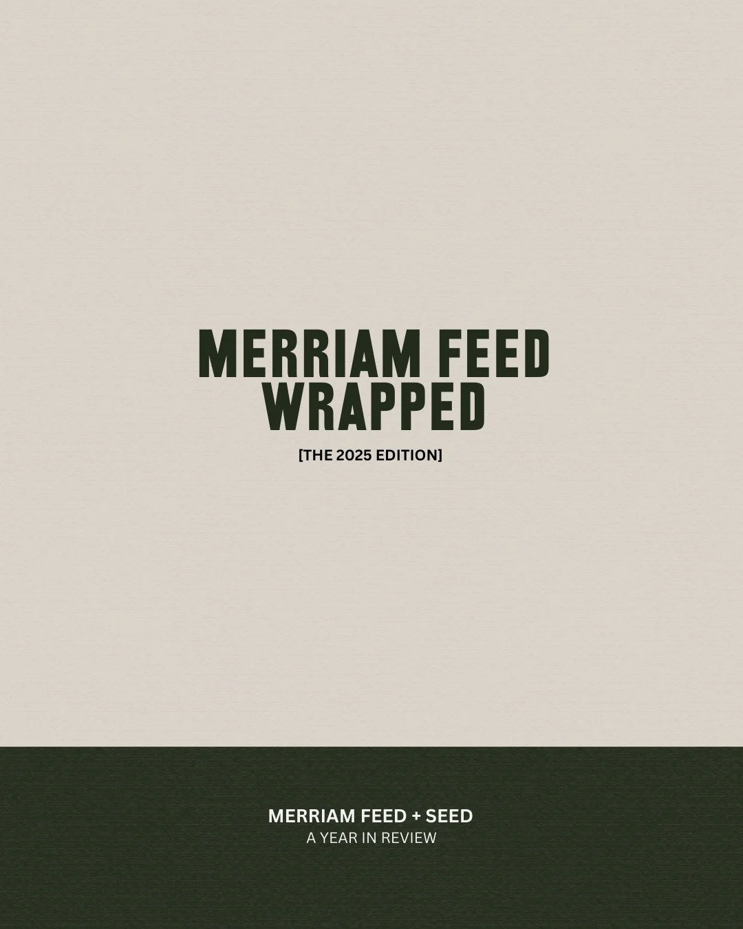 Thanks for another year of backyard stories, chicken questions, bird seed runs, and quick chats at the counter. We love being your neighborhood feed store. Here&rsquo;s to more birds, more eggs, and fewer squirrels stealing everything next year.