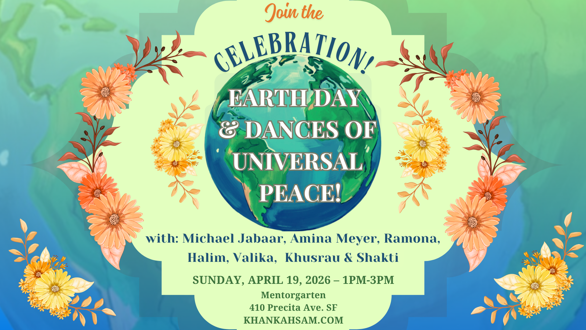 🌍✨ Celebrate Earth Day with movement, breath, and community! 