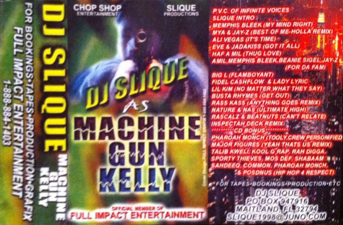Dj Slique AS Machine Gun Kelly - THE MIXTAPE
