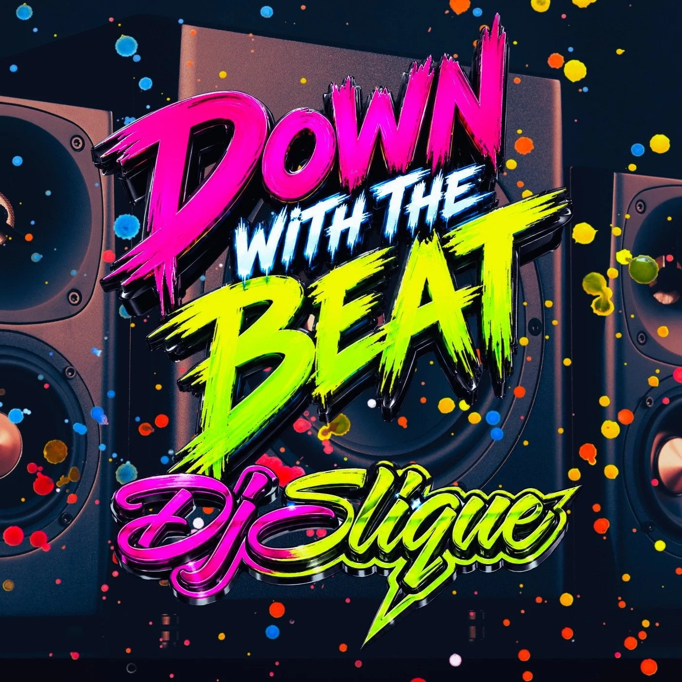 Down WIth The Beat - Dj Slique ALBUM ART WORK.jpg