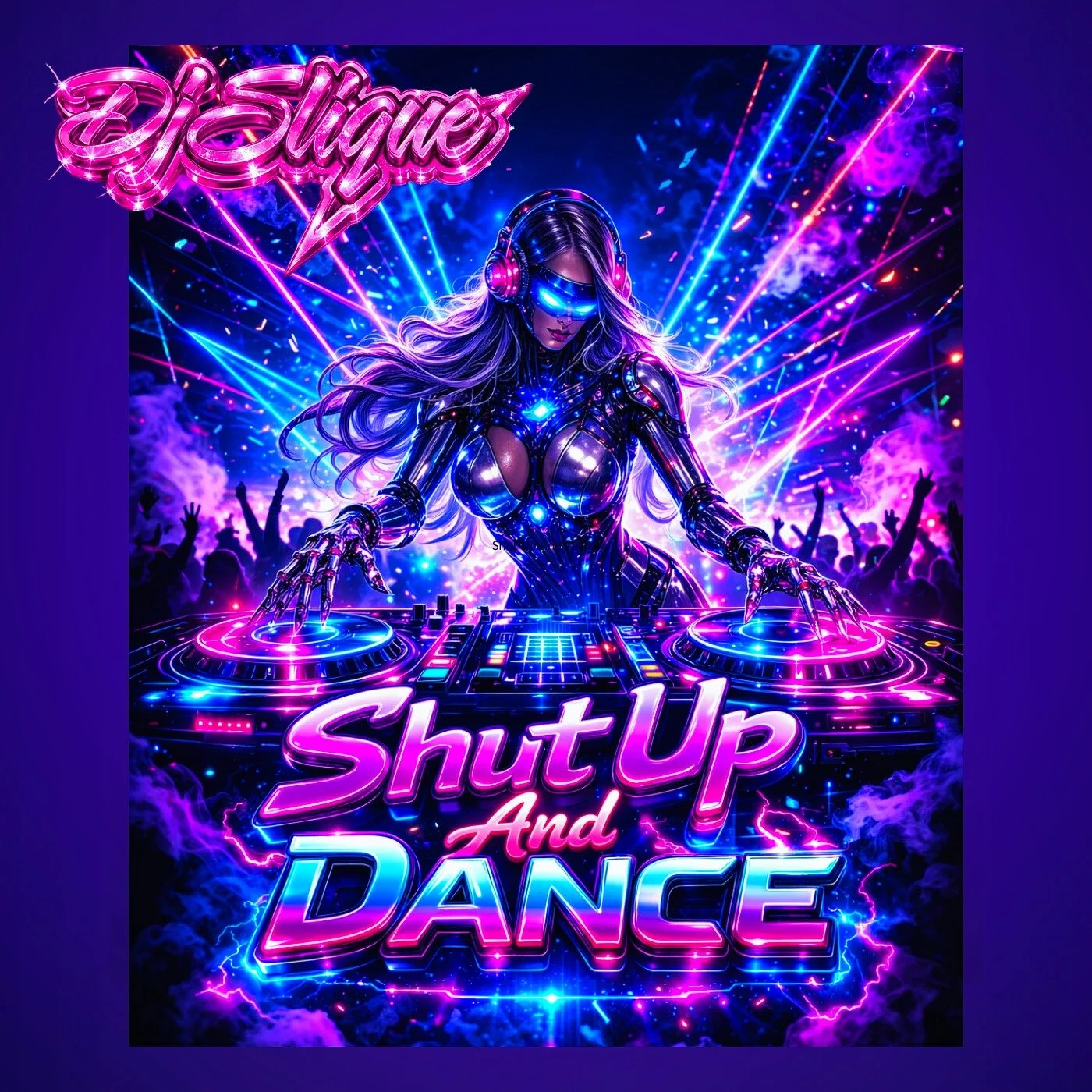 Shut Up And Dance - Dj Slique ART WORK.jpg