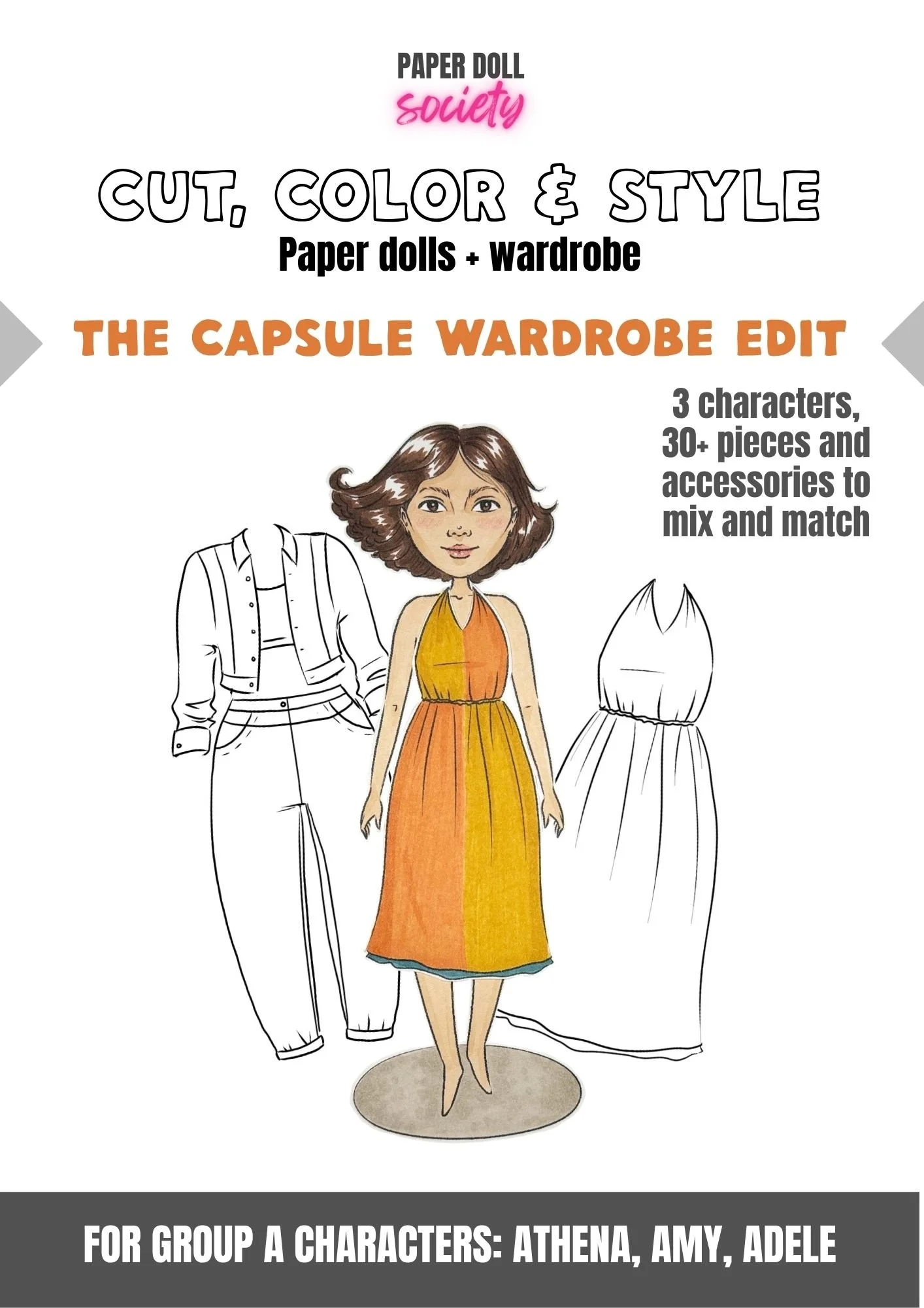 Cut, Color & Style - The Capsule Wardrobe Edit (for Group A: Athena, Amy, Adele)
