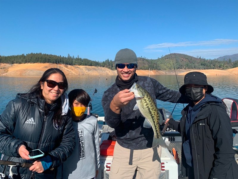Shasta lake Bass Bite is on!
