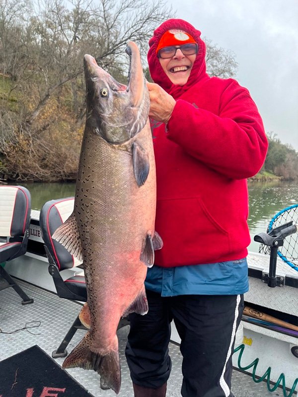 Salmon Fishing in Freezing Cold