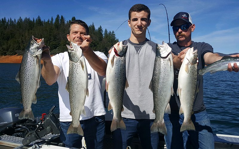 Shasta Lake, CA Fishing, Kirk Portocarrero Professional Guide
