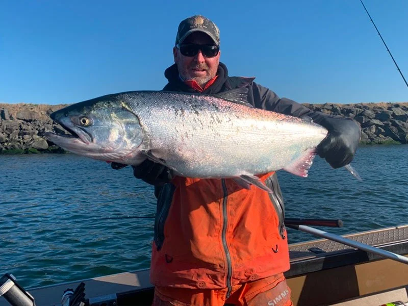 King salmon fishing on the Rouge River