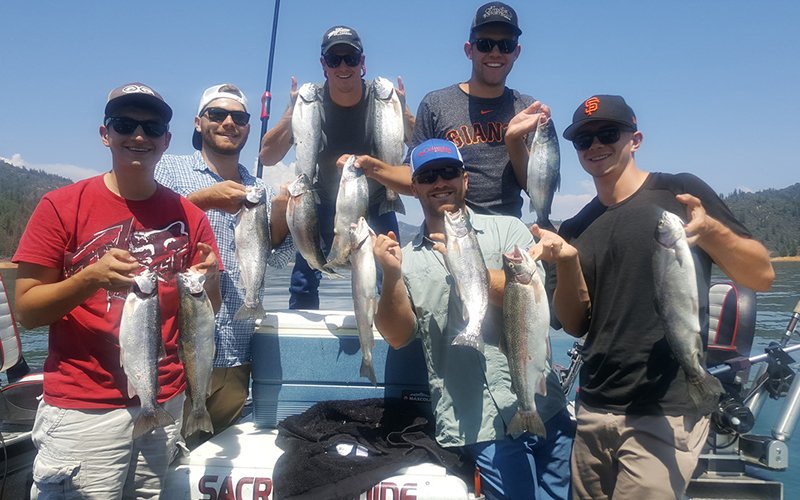 Shasta Lake, CA Fishing, Kirk Portocarrero Professional Guide