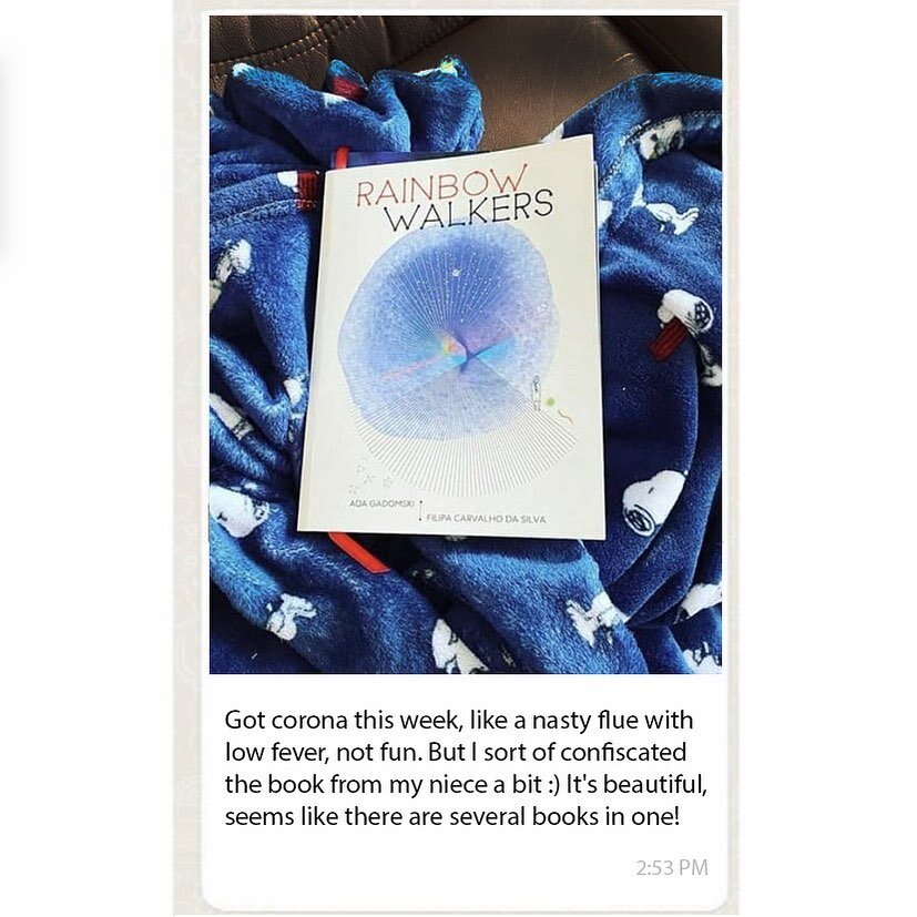 We love when Rainbow Walkers arrives to their new home and we get feedback. Feeling so grateful for all the love 💕🌈&hellip;&hellip;&hellip;&hellip;

#harmonicspress #lovebooks #selfpublishedauthors #selfpublished #illustration #design #artbooks #