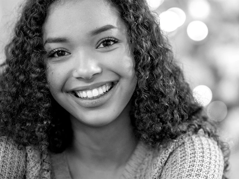 Teenage girl with good oral hygiene in Redding, CA