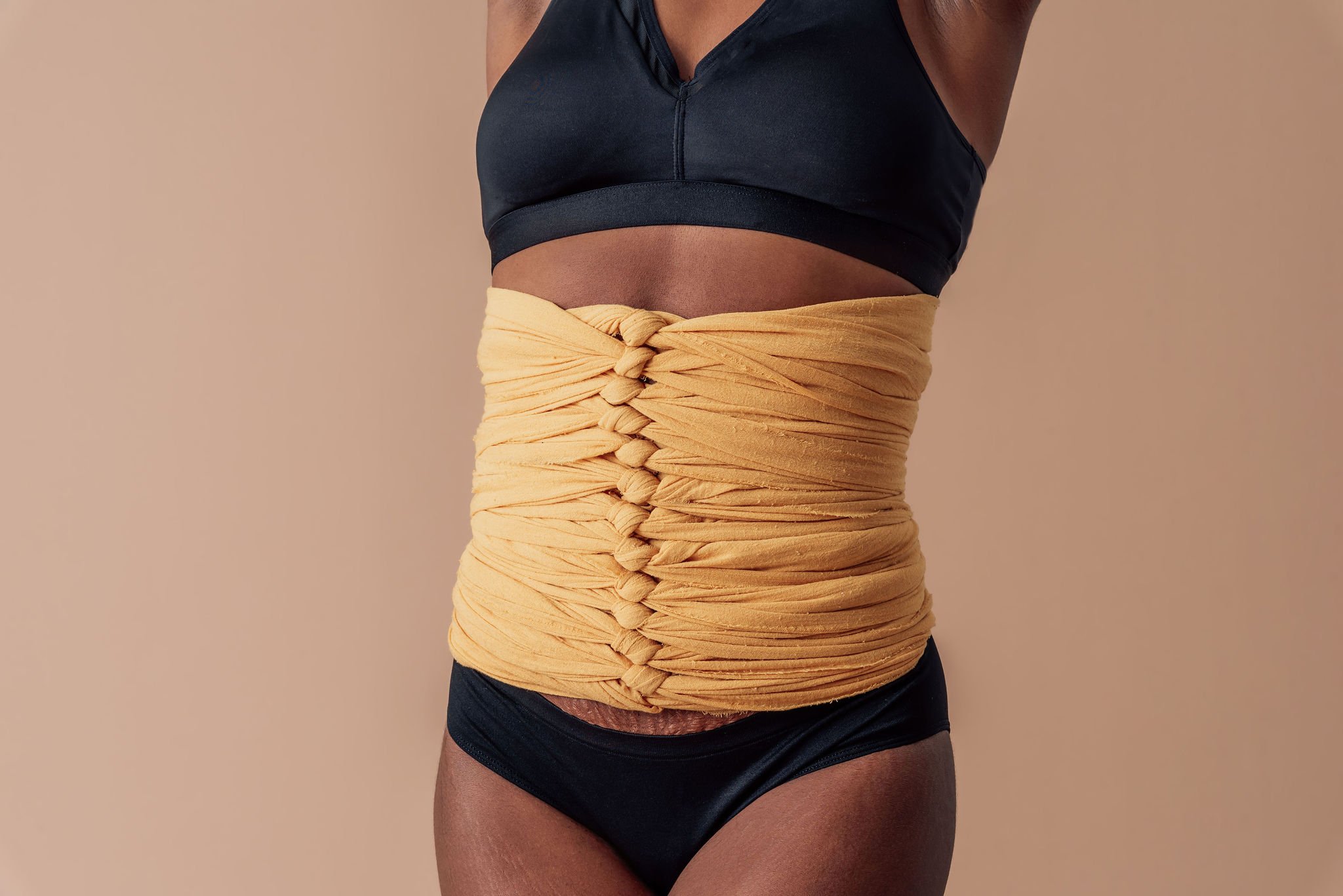 Women Modeling Belt,Postpartum Belly Band Polyester Postpartum Belly Band  Postpartum Waist Trainer World-Class Design 