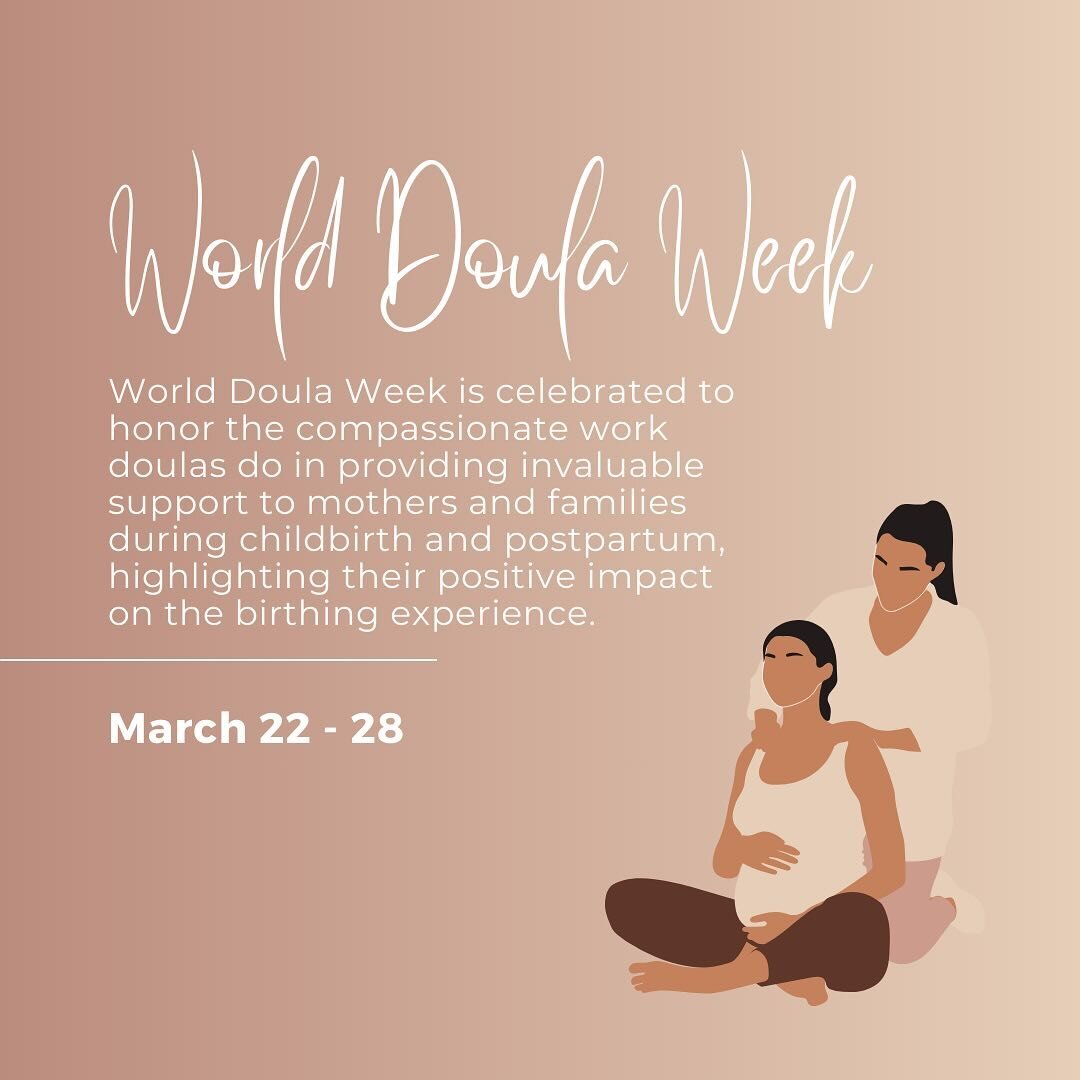 Join us in honoring the guiding hands and hearts of doulas during #WorldDoulaWeek 🤍

Swipe to uncover the nurturing essence of doulas and the timeless support they bring to birthing families. From ancient roots to modern-day heroes, doulas make the 