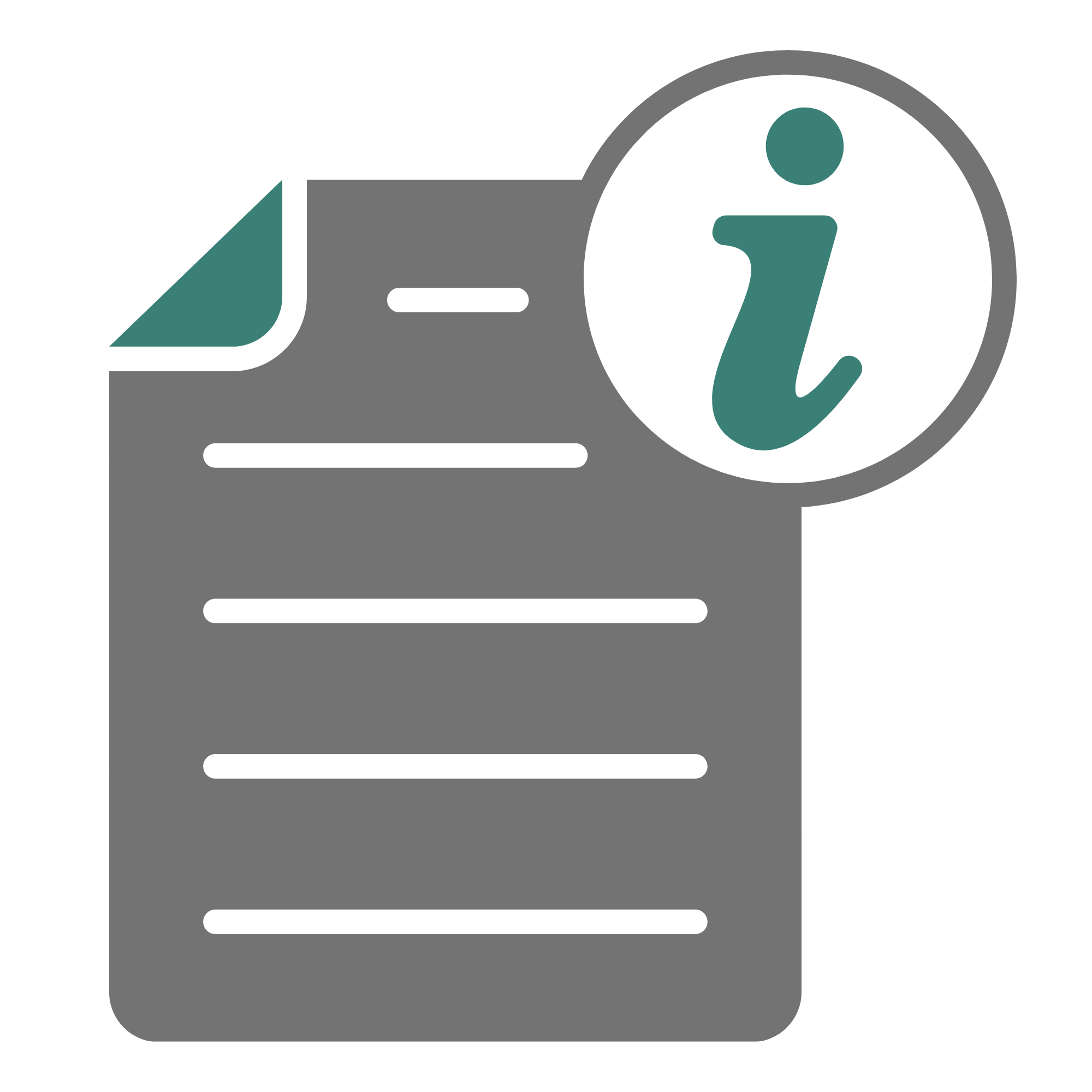 Icon to represent Information Pack available for download for FocusCS Case Note Management Software for Schools