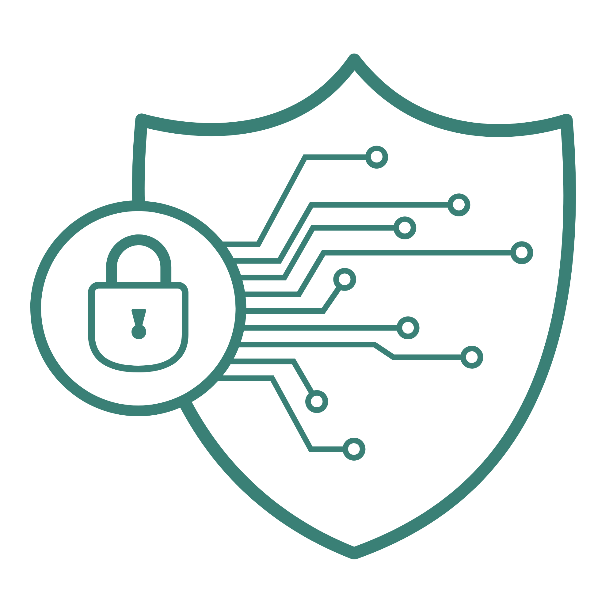 Icon representing Security Posture for FocusCS Case Note Management Software for Schools