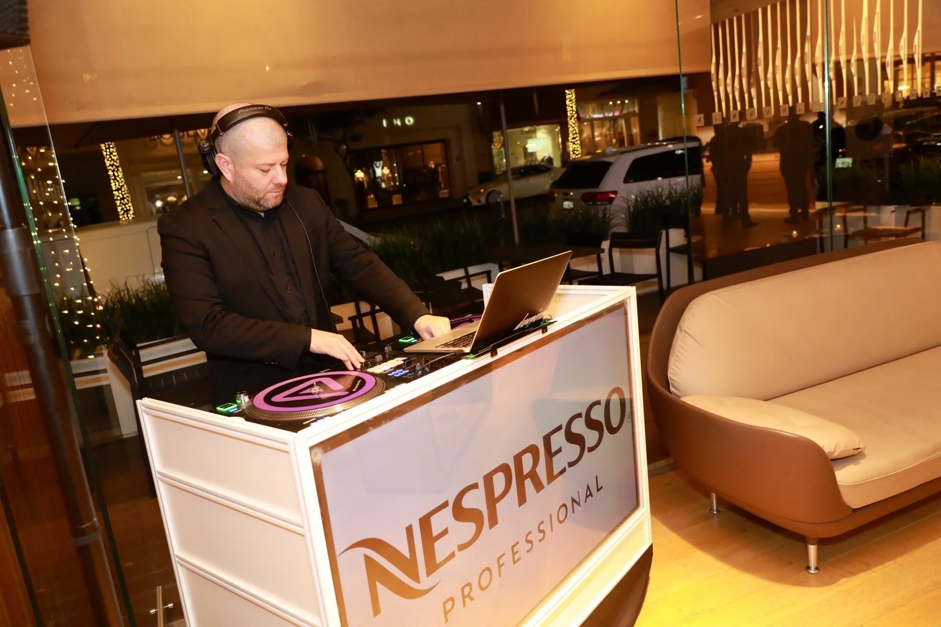 Drew Pierce - Nespresso DJ Booth.JPG
