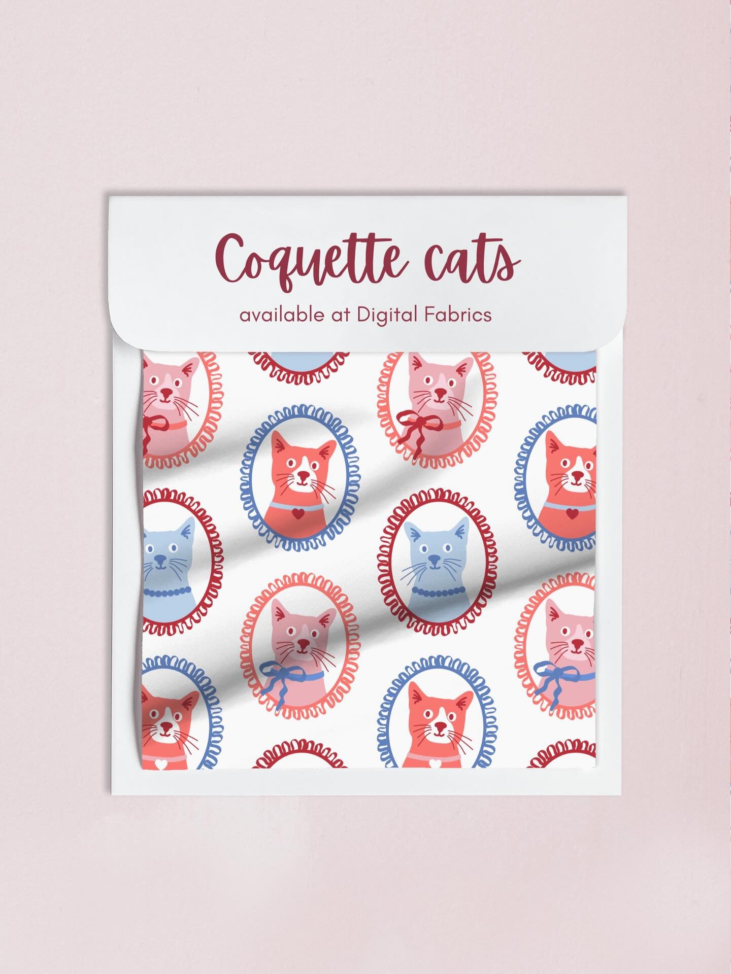 Did you know @digitalfabrics has a 5-day turnaround and offer even faster express printing too? So for my Aussie sewing friends - it&rsquo;s not too late to grab some cute fabric for a Valentine&rsquo;s surprise 🥰 #catfabric #digitalprinting #valent