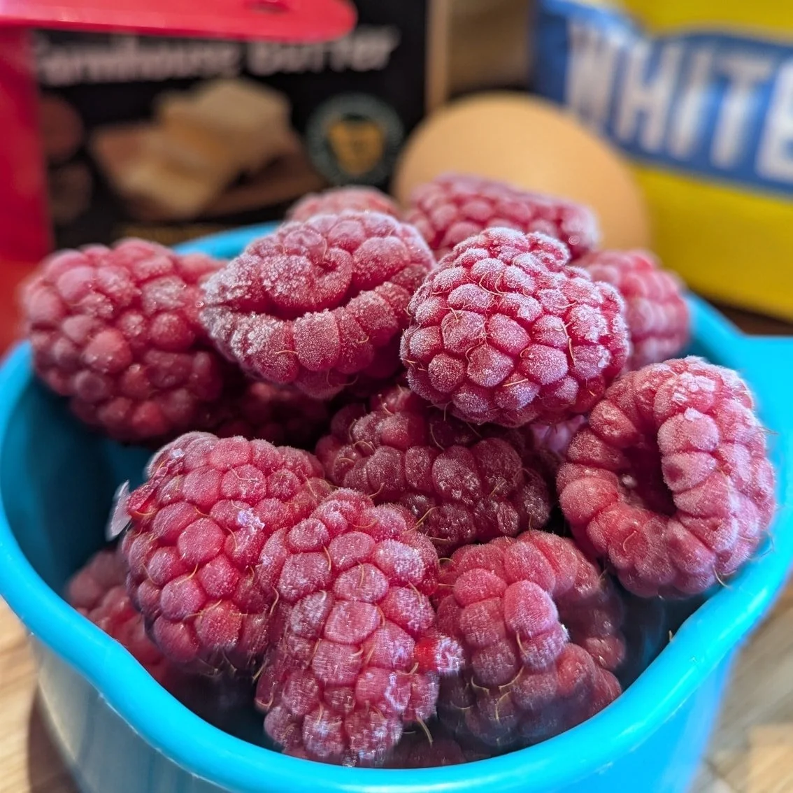 RASPBERRIES are still available in our self serve freezer. 500g punnets 1 for $15, 2 for $25.

Please note we are sold out of other frozen berry varieties.

Thank you everyone for your support.