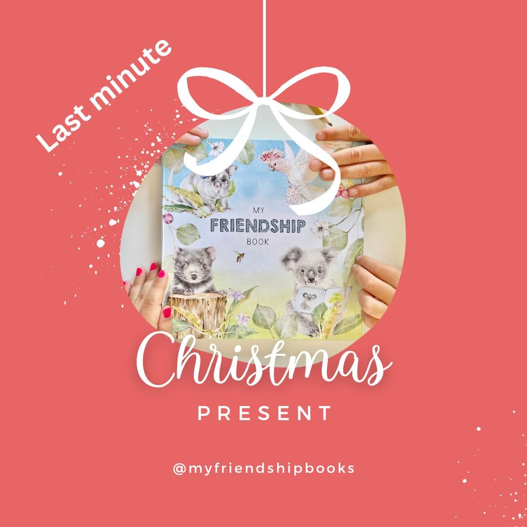 If you live in Sydney there is still time to pick up a beautiful friendship book for a child in your life this Christmas. Just head to our website (LINK IN BIO) and click local pick up when ordering.
🎄✨MERRY CHRISTMAS everyone🎄✨