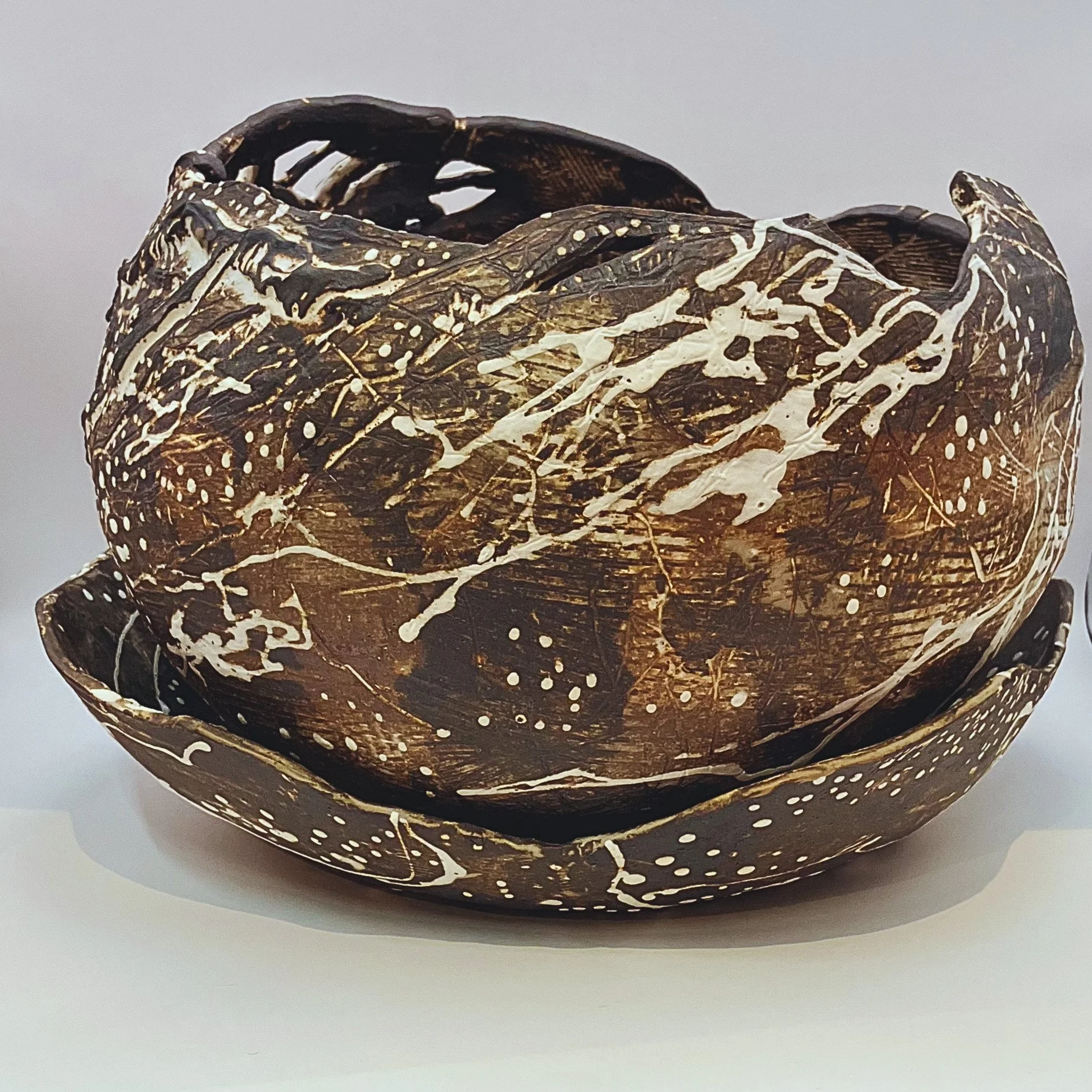 X-Large Winter Branches Orb Planter 2nd Ed.