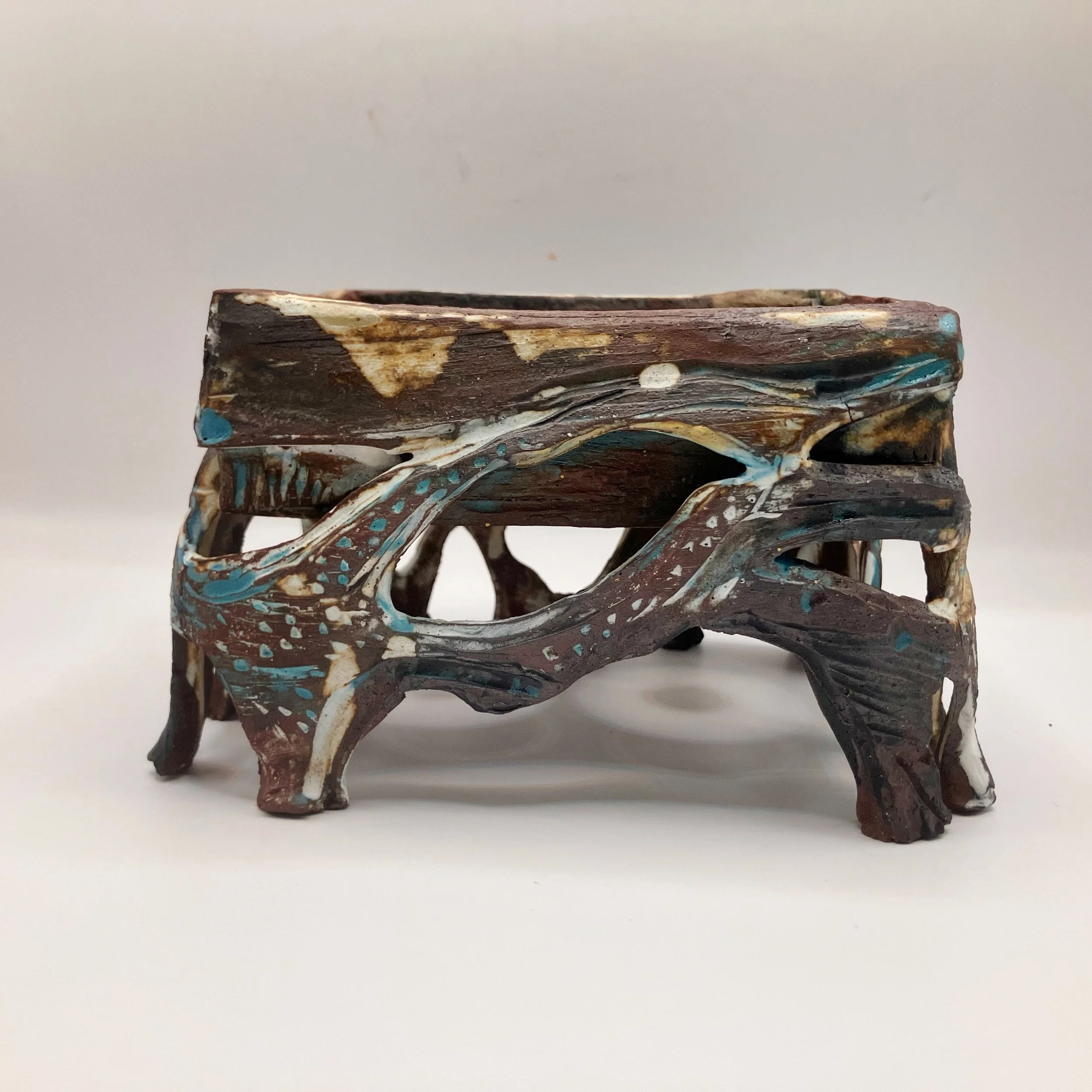 By the Water, Contemporary Rectangular Bonsai Pot
