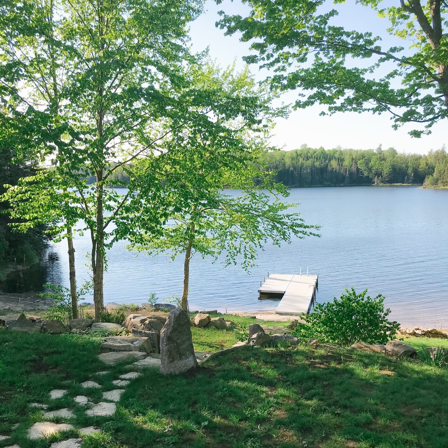 picture this, it's Saturday morning, you walk outside with your fresh brew to the peaceful sound of birds chirping and the ripples of the lake. Does it get any better than that?