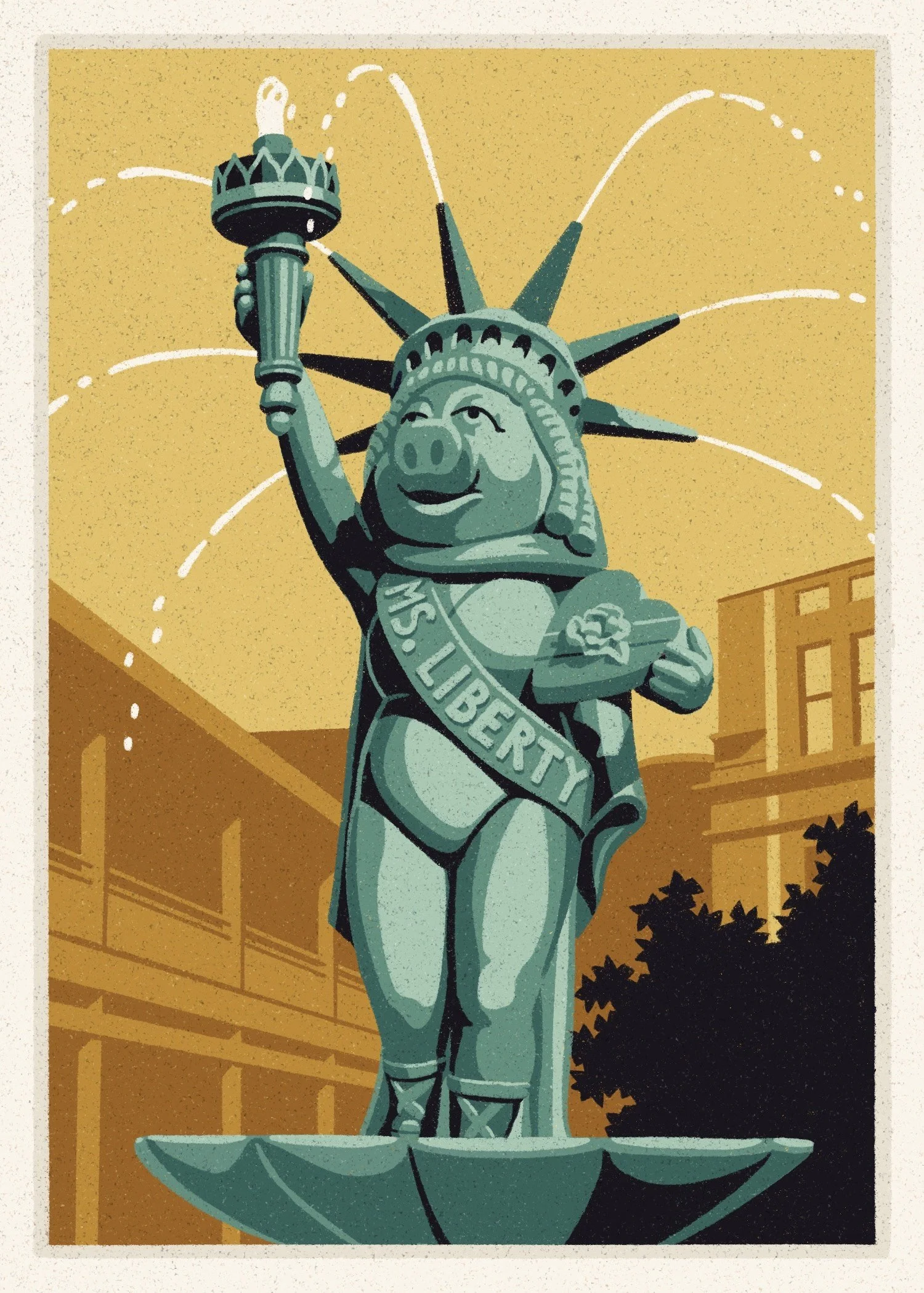 Muppet Courtyard - Illustration #3