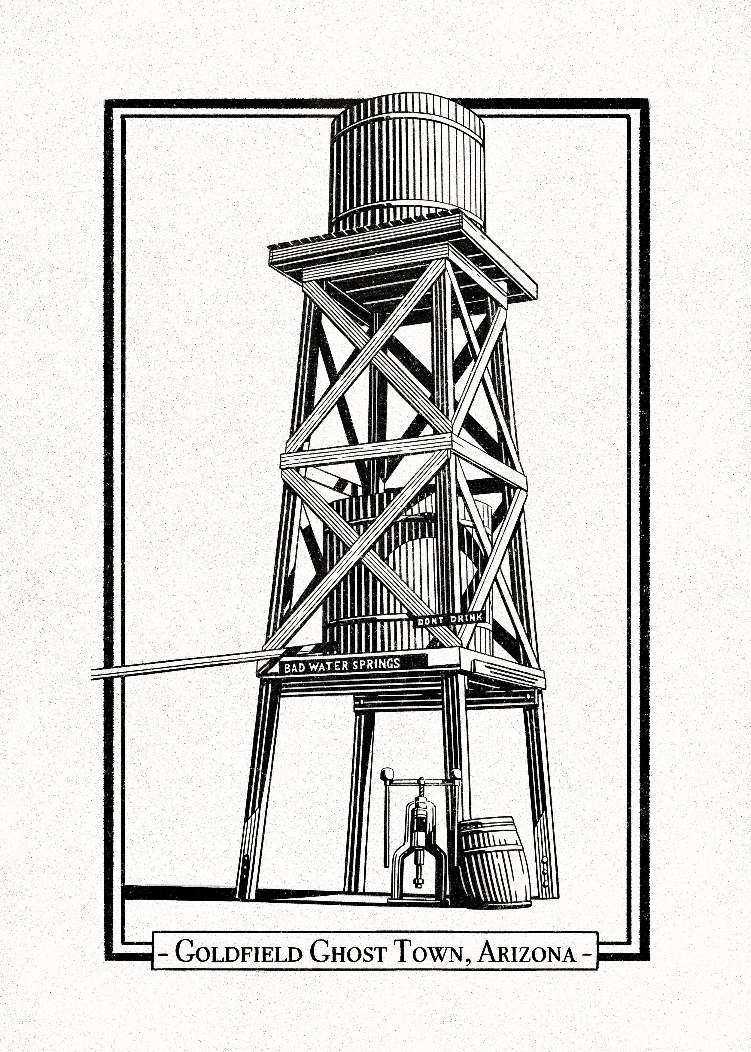 Goldfield Ghost Town - Illustration #1