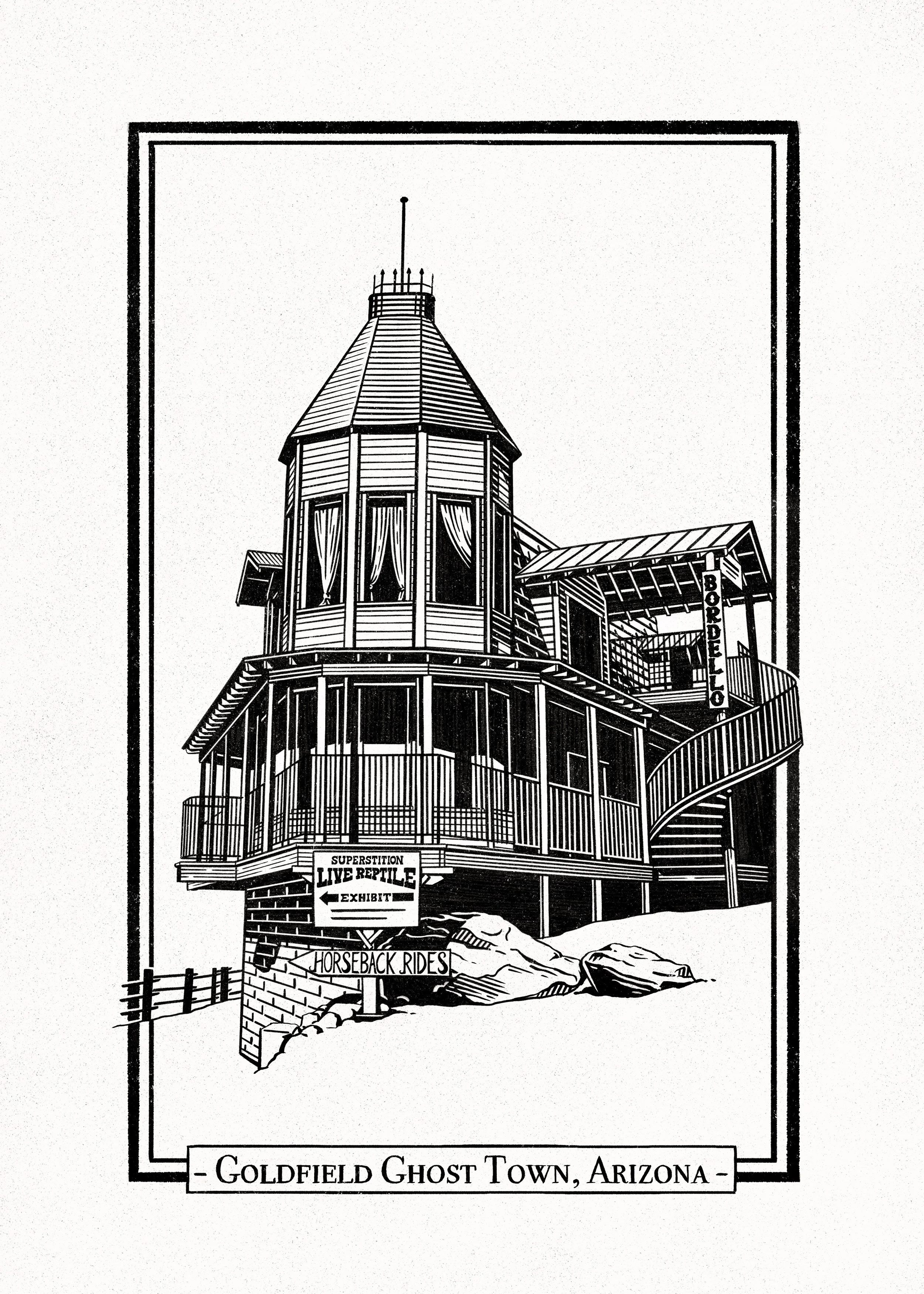 Goldfield Ghost Town - Illustration #3