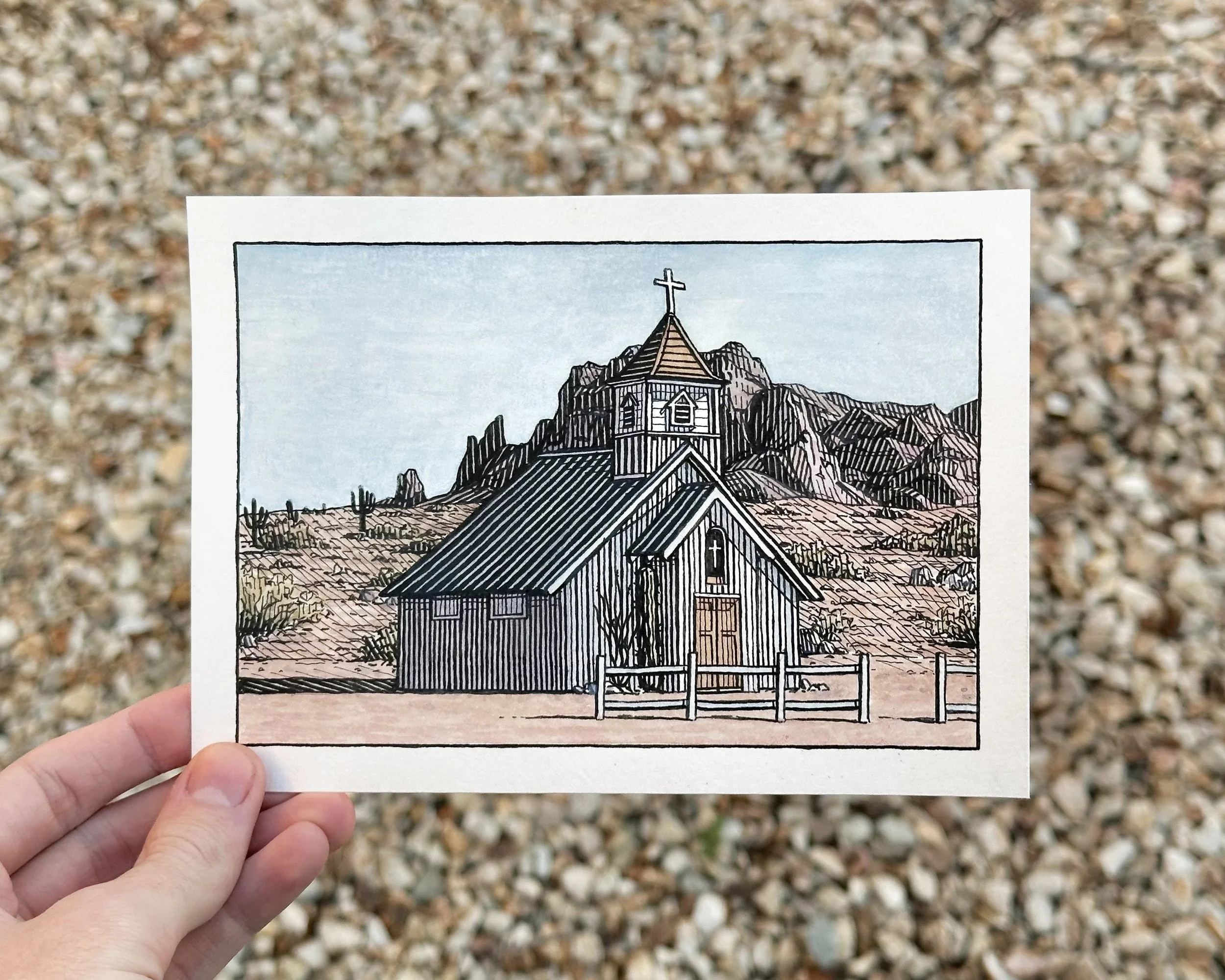 Elvis Chapel - Print