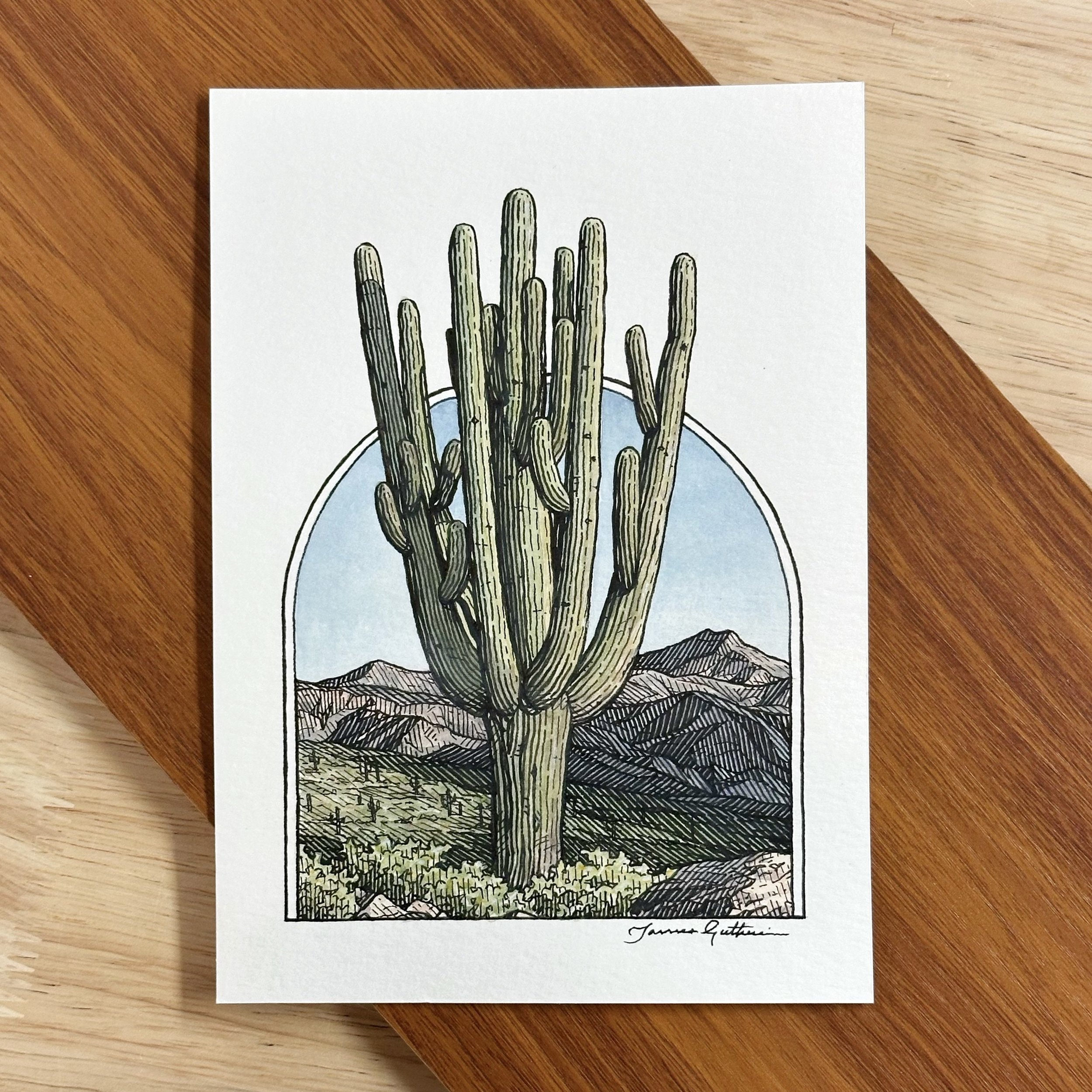 Saguaro - Color Print
