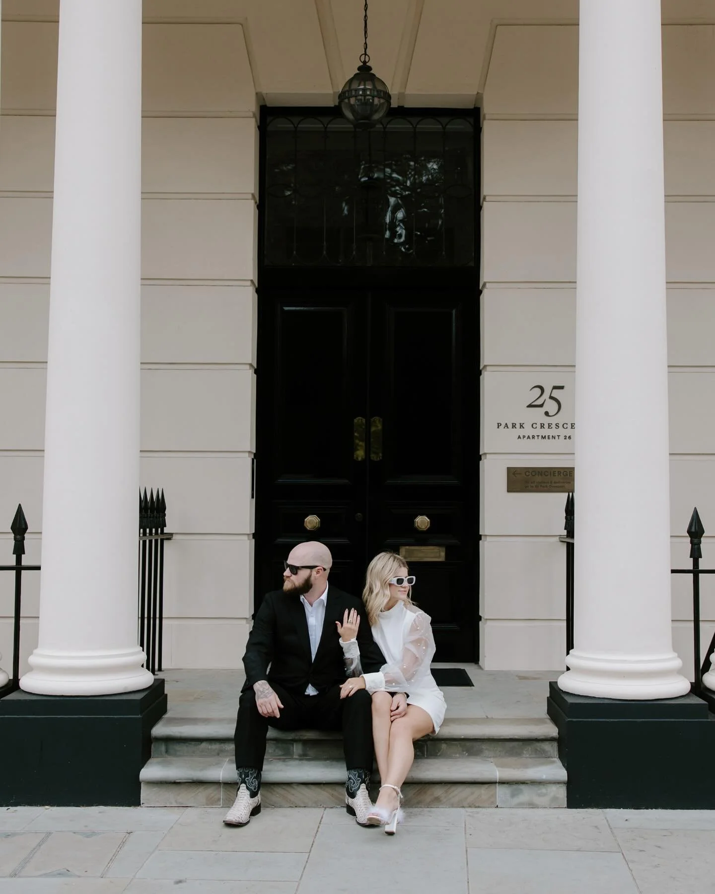 Jade &amp; Chase in London 🤍