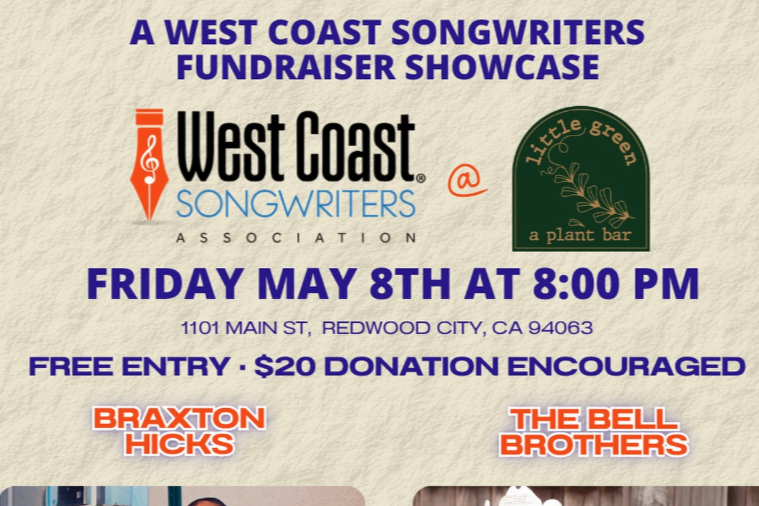 West Coast Songwriters Fundraiser Showcase