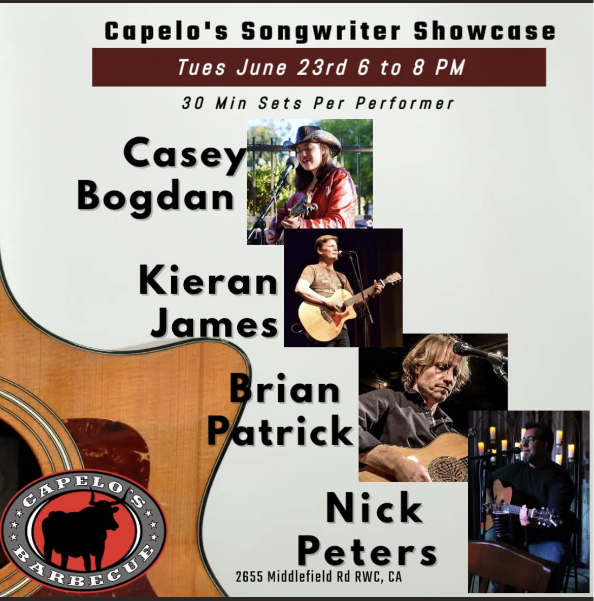 Capelo's Songwriter Showcase