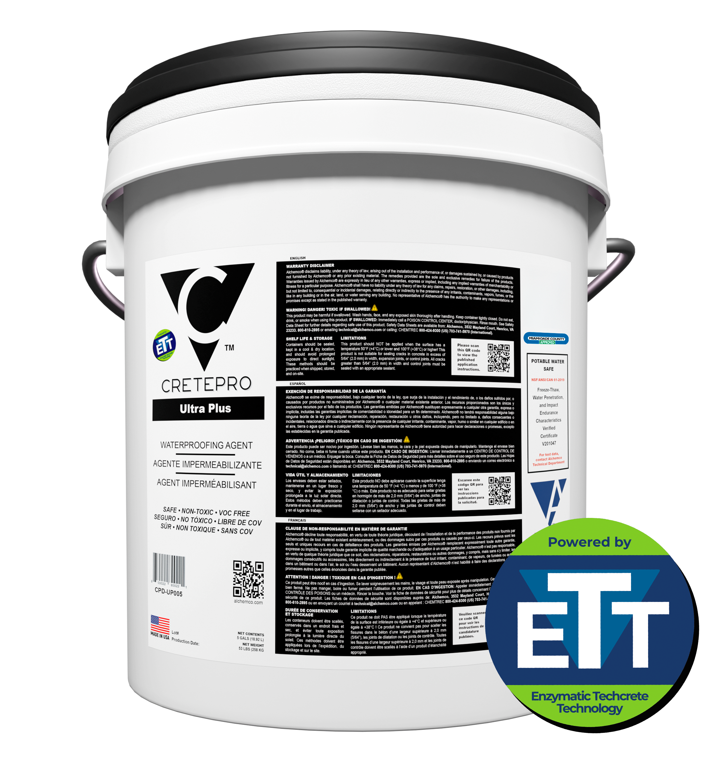 CretePRO™ Ultra Plus Pail