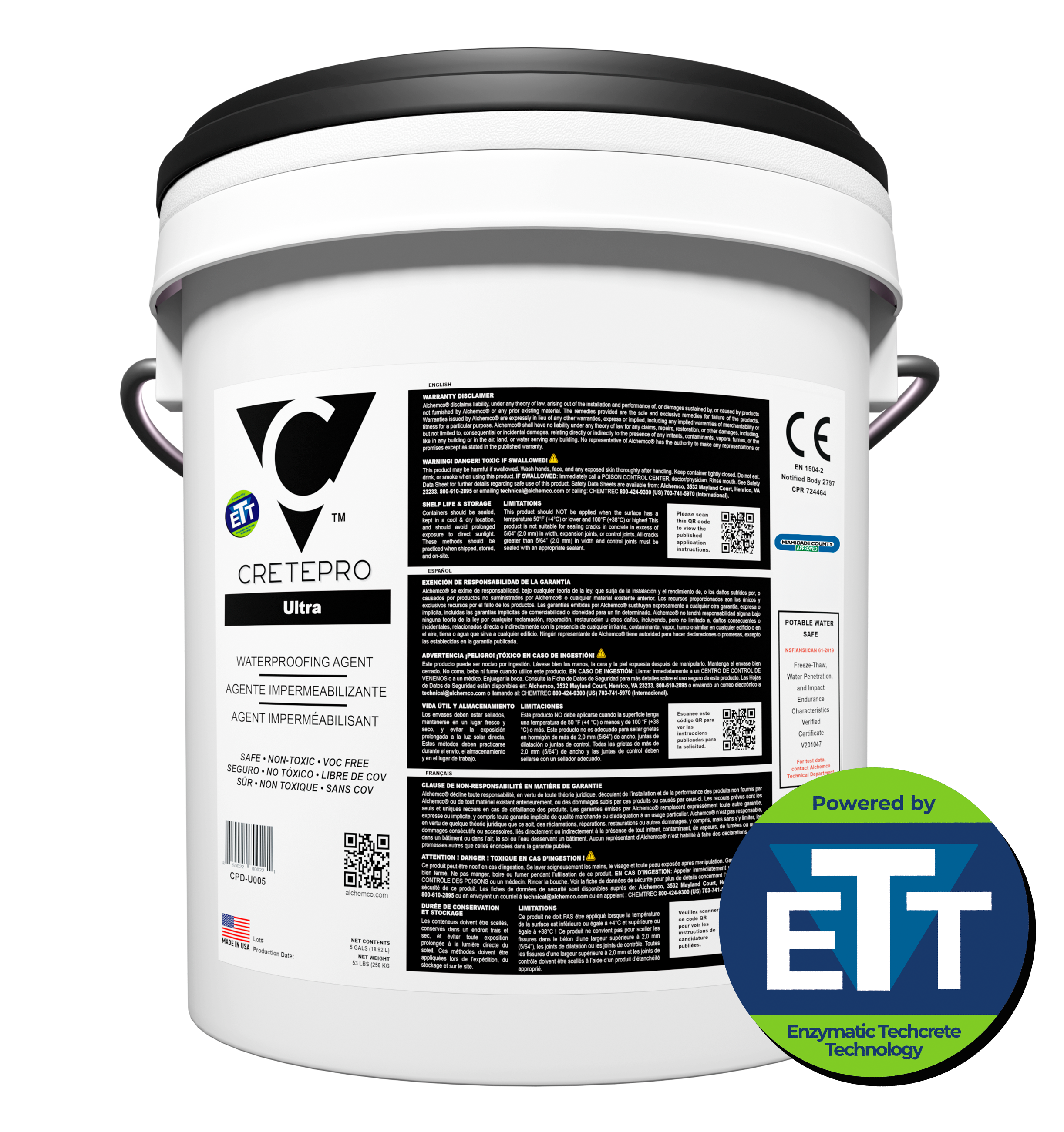 CretePRO™ Ultra Pail