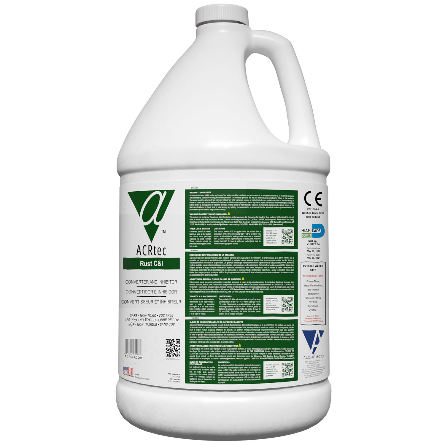 ACR (Alchemco Clean & Repair) A21 Asphalt Bleed Block Primer