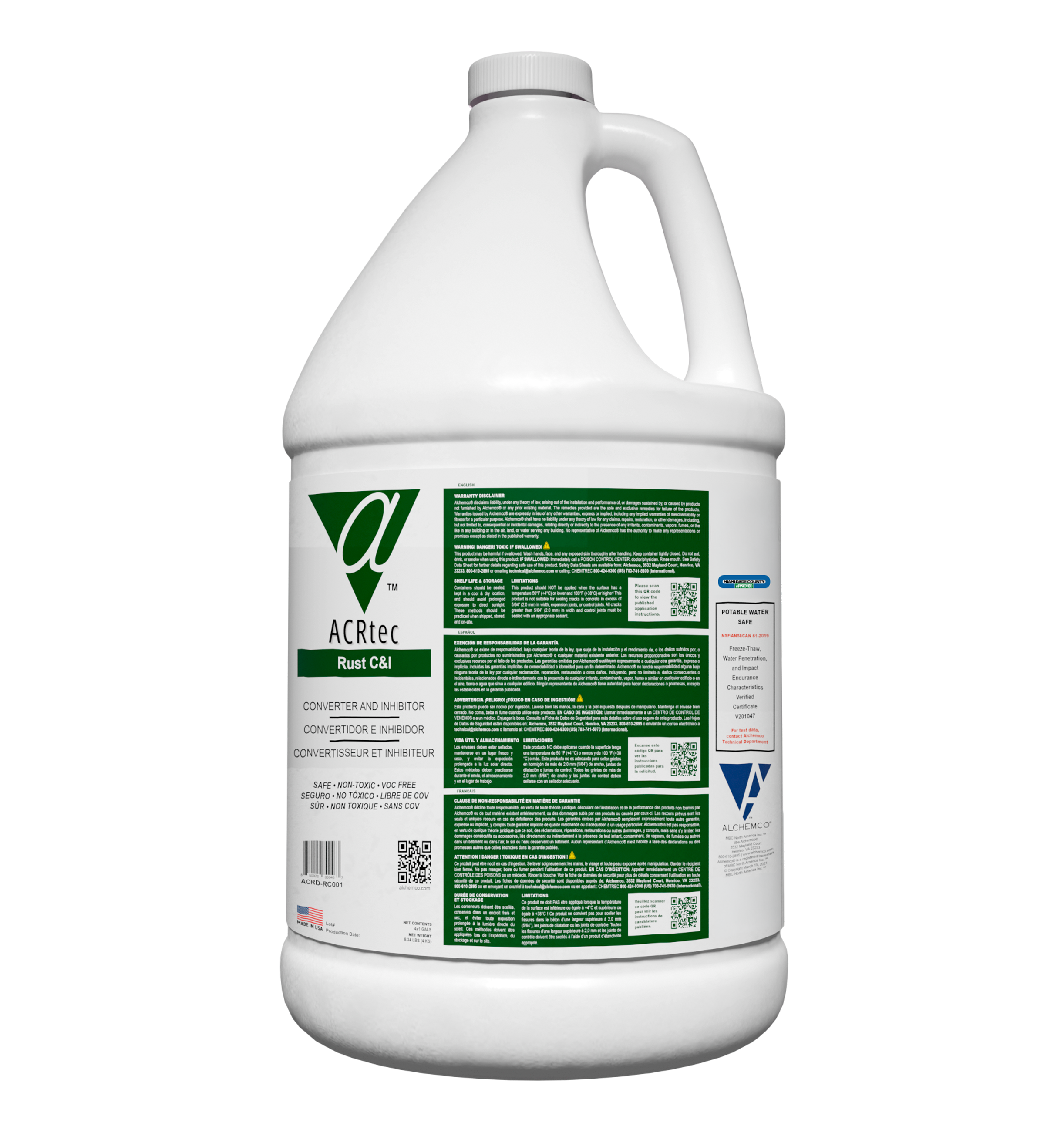 ACR (Alchemco Clean & Repair) A21 Asphalt Bleed Block Primer