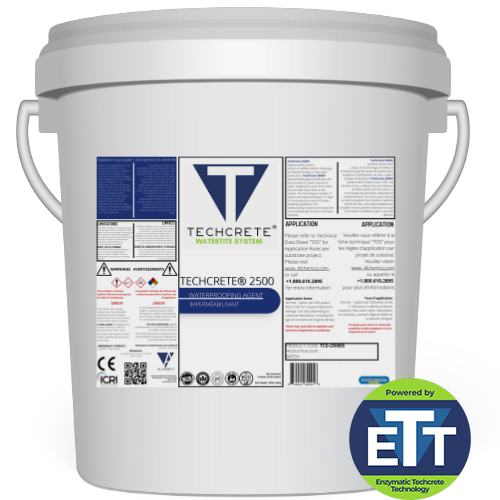 Pail of TechCrete 2500